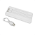 Carregador Portátil Power Bank 10.000mAh Turbo 22.5W PD 20W com Cabos Embutidos Tipo C e iPhone, Branco - Kaidi KD-961 - Imagem 4