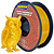 Filamento 3D PETG 1kg 1.75mm Cor Amarelo Translúcido Textura Macia - Masterprint - Imagem 1
