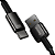 Cabo de Carregamento e Dados USB para Tipo C 100W 1m Trançado - Baseus CAWJ000001 - Imagem 2