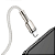 Cabo de Carregamento para iPhone 27W com 1 Metro, Trançado, Metal - Hrebos CB-251i - Imagem 4