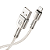 Cabo de Carregamento para iPhone 27W com 1 Metro, Trançado, Metal - Hrebos CB-251i - Imagem 2