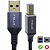 Cabo USB para Tipo B 3.0 de 2 Metros Nylon Trançado para Impressora e Áudio - IT-Blue LE-3106-2 - Imagem 1