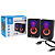 Mini Caixa de Som Multimídia Estéreo para PC e Notebook 6W RMS LED RGB - Hoopson CX-PC021LED - Imagem 1