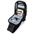 Mochila Bolsa Transversal Antifurto com Trava de Segredo e Porta USB - Hoopson MCL-002H Preta - Imagem 3