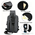 Mochila Bolsa Transversal Antifurto com Trava de Segredo e Porta USB - Hoopson MCL-002H Preta - Imagem 5