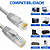 Cabo de Rede com 40 Metros Cat6 para CFTV e Rede, Até 1000Mbps - Onex LEI-1540 M - Imagem 5