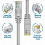 Cabo de Rede com 40 Metros Cat6 para CFTV e Rede, Até 1000Mbps - Onex LEI-1540 M - Imagem 4