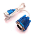 Adaptador Conversor USB para Serial RS232 DB9 9 Pinos - HL-340 - Imagem 1