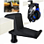 Suporte de Mesa para Headset e Fone de Ouvido de Encaixe com Morsa - Preto - Imagem 1