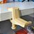 Suporte de Mesa para Headset e Fone de Ouvido de Encaixe com Morsa - Creme - Imagem 3