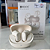 Fone de Ouvido Sem Fio TWS Bluetooth, Bege / Off-White - Hrebos MiniTune EB-221 - Imagem 1