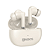 Fone de Ouvido Sem Fio TWS EarBuds Bluetooth, Bege / Off-White - Hrebos X1 - Imagem 2