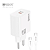 Carregador Turbo 45W USB-C com Cabo Tipo C para Tipo C, Branco - Hrebos CRG-226C - Imagem 2