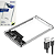 Case Gaveta para HD e SSD 2.5" SATA III USB-C 3.1 Ultra Rápido Transparente - Exbom CGHD-40 - Imagem 1