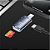 Adaptador Leitor de Cartão de Memória Micro SD para iPhone Lightning Alumínio OTG Ultra Rápido - Hrebos AD-231i - Imagem 3