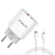 Kit Carregador Turbo 40W com 2 Portas (USB + Tipo-C) e Cabo Tipo-C para iPhone, Branco - A'Gold CA40/C-ios - Imagem 4