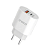 Kit Carregador Turbo 40W com 2 Portas (USB + Tipo-C) e Cabo Tipo-C para iPhone, Branco - A'Gold CA40/C-ios - Imagem 2