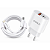 Kit Carregador Turbo 40W com 2 Portas (USB + Tipo-C) e Cabo Tipo-C para iPhone, Branco - A'Gold CA40/C-ios - Imagem 1