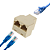 Adaptador Duplicador de Rede RJ45 (1 Entrada Fêmea para 2 Saídas Fêmea) - SIGMA-P501 - Imagem 5