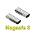Adaptador USB-C para MagSafe 3 Angular em Alumínio 140W PD para MacBook Air e Pro - Imagem 5
