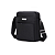 Bolsa Transversal Tiracolo Unissex Pequena Compacta Preto - ACO 612-L - Imagem 1
