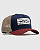 Bone Trucker Dakota Marinho Aba Vinho MVCK - Imagem 1