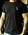 Camiseta Rosa And Skull Preta Red Feather - Imagem 1