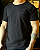 Camiseta Long Preta Red Feather - Imagem 1