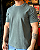 Camiseta Tinturada Bordada Verde Penguin - Imagem 1