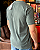 Camiseta Tinturada Bordada Verde Penguin - Imagem 3