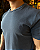Camiseta Tinturada Bordada Azul Marinho Penguin - Imagem 2