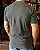 Camiseta Tinturada Bordada Chumbo Penguin - Imagem 3