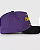 Boné Aba Curva Challenge Roxo E Amarelo MVCK - Imagem 2