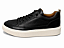 Tênis Couro Preto/Off White Lustro Perlatto - Imagem 1