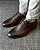 Sapato Social Couro Café Gloss Perlatto - Imagem 1