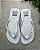 Chinelo Branco King & Joe - Imagem 3