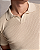 Polo Tricot Canelada Bege Ankor - Imagem 2