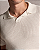Polo Tricot Canelada Off White Ankor - Imagem 2