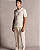 Polo Tricot Canelada Off White Ankor - Imagem 4