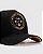 Boné Trucker Brasão Camurça Preto e Amarelo MVCK - Imagem 2