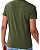 Camiseta Slim Básica Verde Militar Ogochi - Imagem 3