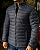 Jaqueta Nylon Puffer Azul Marinho King e Joe - Imagem 1