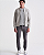 Jaqueta Bomber Suede Cinza Claro Ankor - Imagem 2