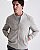 Jaqueta Bomber Suede Cinza Claro Ankor - Imagem 4