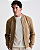 Jaqueta Bomber Suede Caqui Ankor - Imagem 4