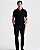 Polo Tricot Ziper Preta Ankor - Imagem 2