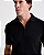 Polo Tricot Ziper Preta Ankor - Imagem 5