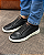 Tenis em Couro Elastico Preto Ogochi - Imagem 2
