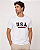 Camiseta U.S.A Branca Aeropostale - Imagem 1