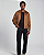 Jaqueta Suede Bomber Conhaque Highstil - Imagem 5